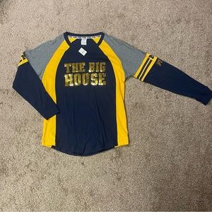 THE BIG HOUSE University of Michigan Victoria’s Secret Pink sequined top 〽️